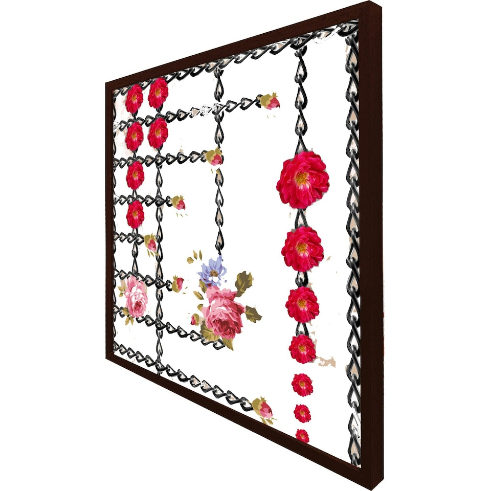 image 1 of Roses & chains (Picture Frame) Grey | XS