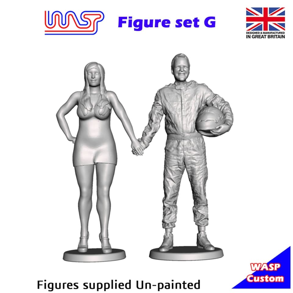 image 1 of Trackside Figure Scenery Display Set G New 1:32 Scale WASP