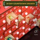 image 3 of HOMCOM Advent Calendar, Christmas Countdown Calendar with 24 Drawers