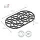 image 2 of Zeal Large Oval Silicone Heritage Trivet, 32cm, Black