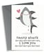 image 1 of Cute Shark Mother's Day Card For Nanny
