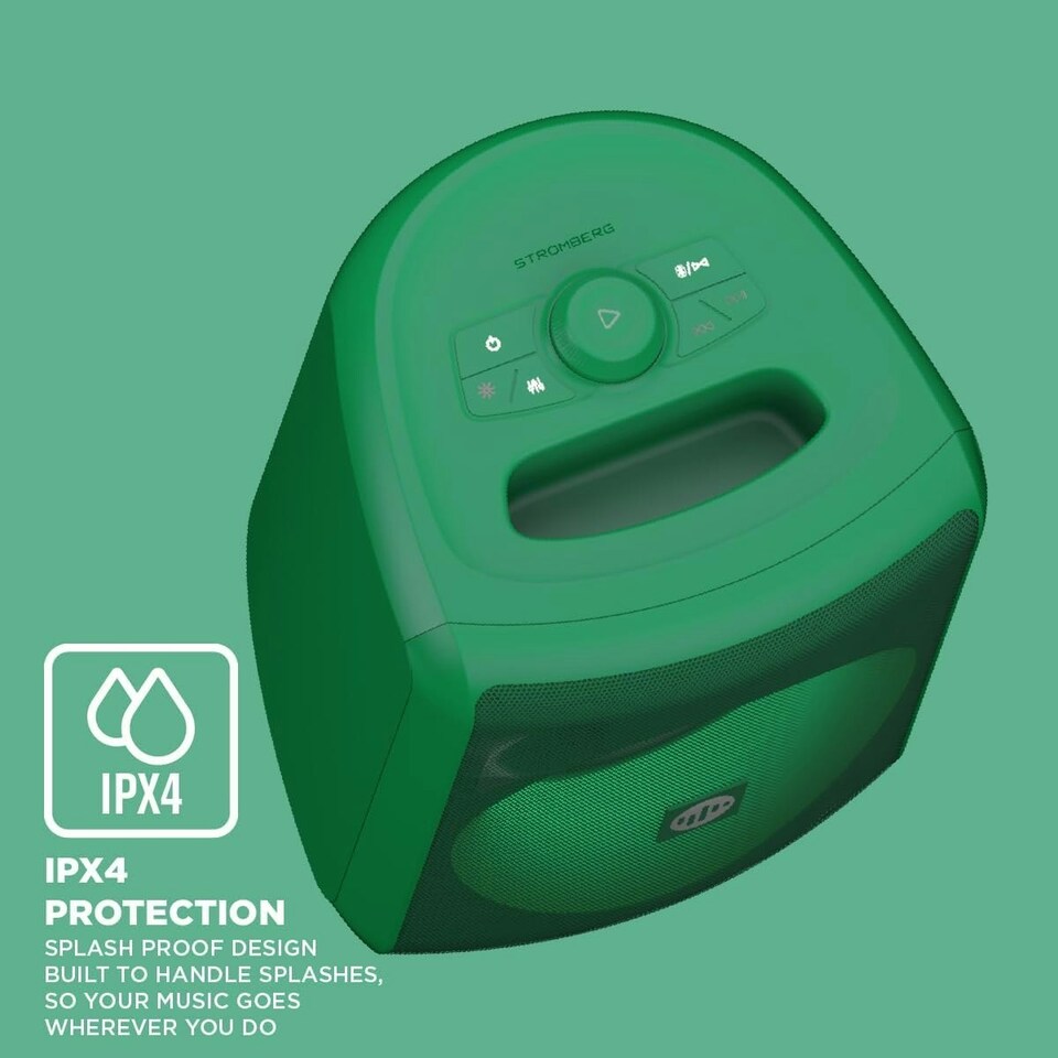 image 1 of Stromberg Chunk Portable Bluetooth Speaker with Microphone