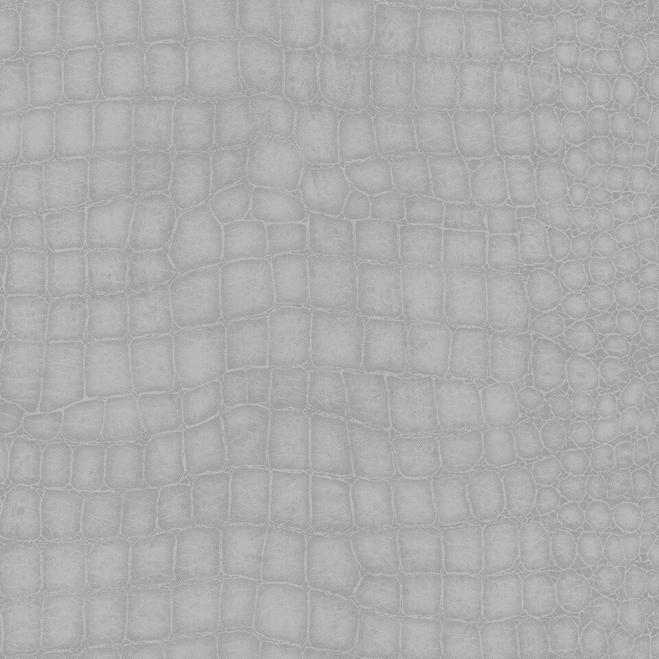 image 1 of Superfresco Easy Crocodile Grey Wallpaper | Grey | Grey | 10m Length x 52cm Width