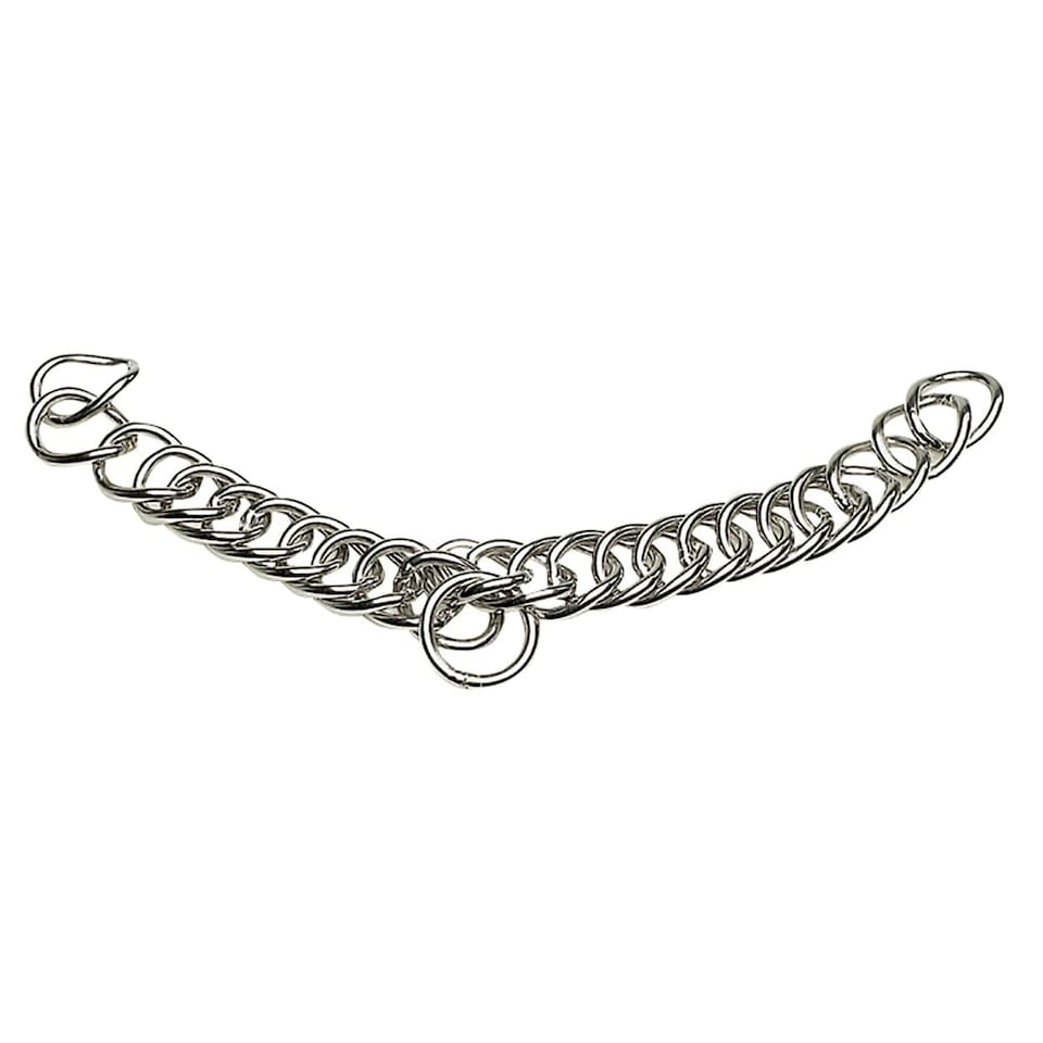 image 1 of Lorina Curb Chain Double Link - Silver - One Size