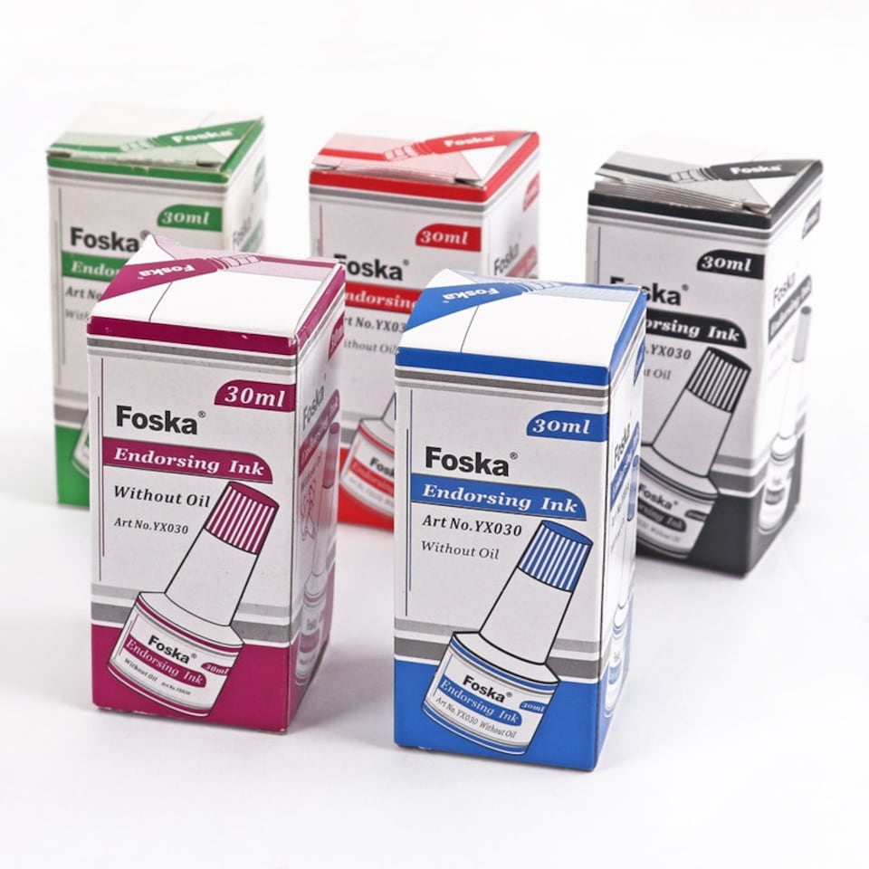 image 1 of 30ml Blue Endorsing Ink