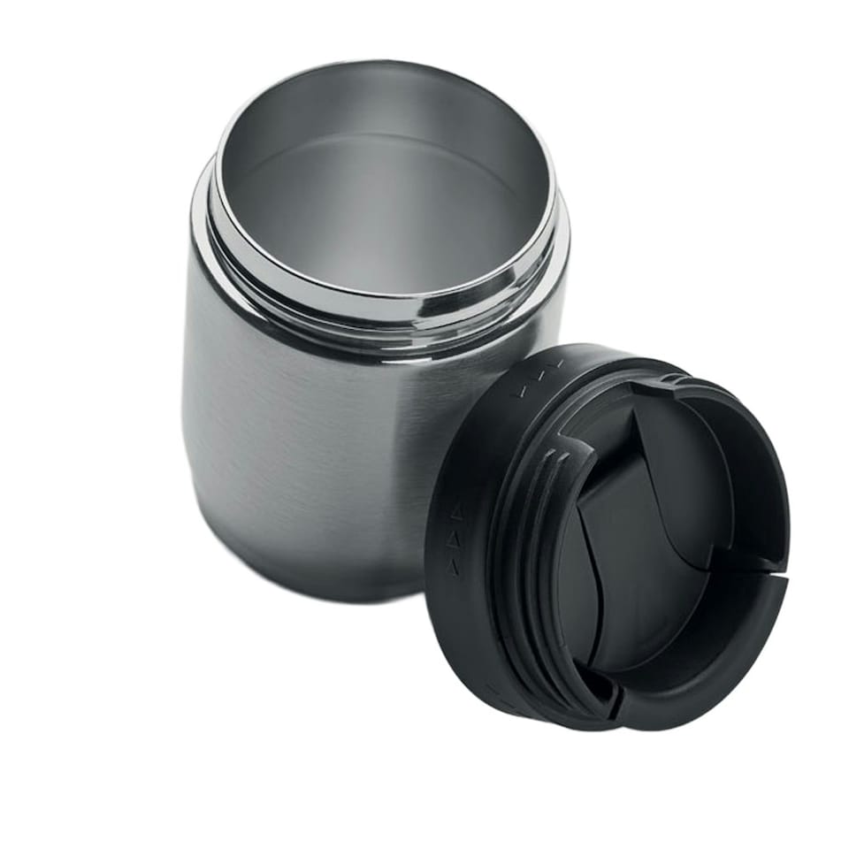 image 1 of MidOcean Atera 2 in 1 Double-Walled 500ml Bottle - Matt Silver - One Size Multi | One Size