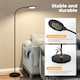 image 8 of Emitto LED Floor Lamp Dimmable Standing Reading Light Remote Control Black 12W