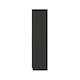 image 10 of FWStyle Chilton 2 Door Wardrobe - Black Gloss Front Black