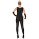 image 2 of Womens Skeleton Jumpsuit Costume | Black | black | M | 1