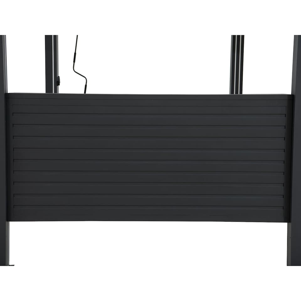 image 1 of Sunjoy Accessory Bar for Louvered Pergola, 3M Side-powder Coated(Not Inculde Gazebo)