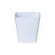image 4 of Wham studio 4x 14cm Square Plastic Planter | White | Ice White