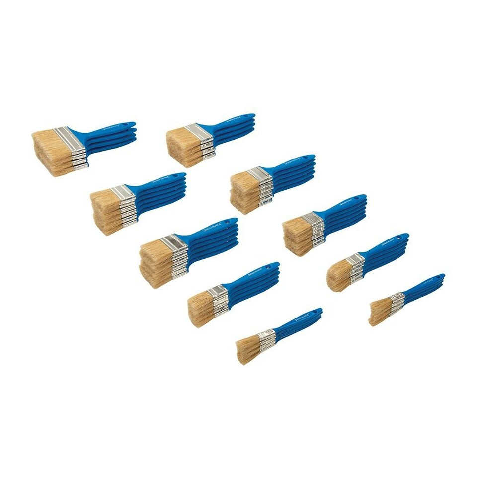 image 1 of Silverline - Disposable Paint Brush Set 50pce - 50pce