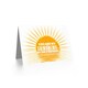 image 2 of You Are My Sunshine Orange Sun Love Anniversary Valentines Day Card