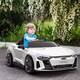 image 2 of HOMCOM Audi RS e-tron GT Licensed Electric Car for Kids, 12V Battery Powered Electric Ride-on Toy with Remote Control Music, Suspension Wheels, Soft Start, for 3-5 years, White