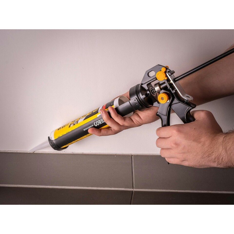 image 1 of Roughneck Vari-flow Heavy-duty Sealant Gun 280mm (11in) - Multi Colour - One Size