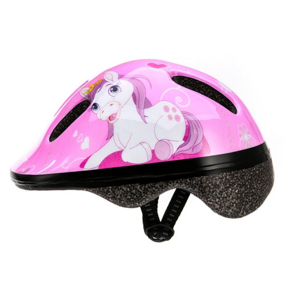 image 1 of Helmet for Kids Toddlers – Lightweight Adjustable Bike Helmet for Boys & Girls – Safety Crash Protection for Cycling, Scooter, Skateboard – MV62 Pink | Pony | S