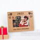 image 4 of Personalised Our First Christmas Wood Frame 6x4 Couple Christmas Gift