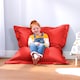 image 3 of Kids Bazaar Bag Red Indoor Outdoor Kids Bean Bag | Red | Red | L | 1