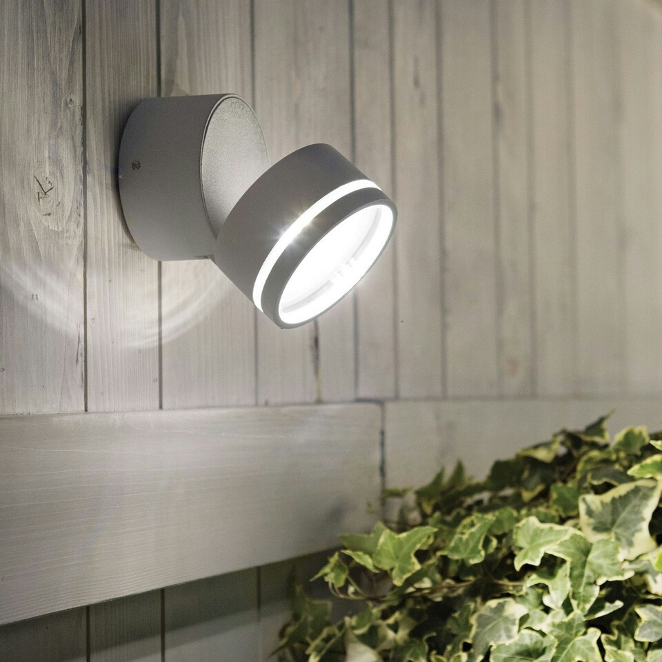 image 1 of Omega Round Single Spotlight White IP54 3000K