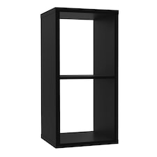 Mauro 1 Shelf Storage Unit in Matt Black