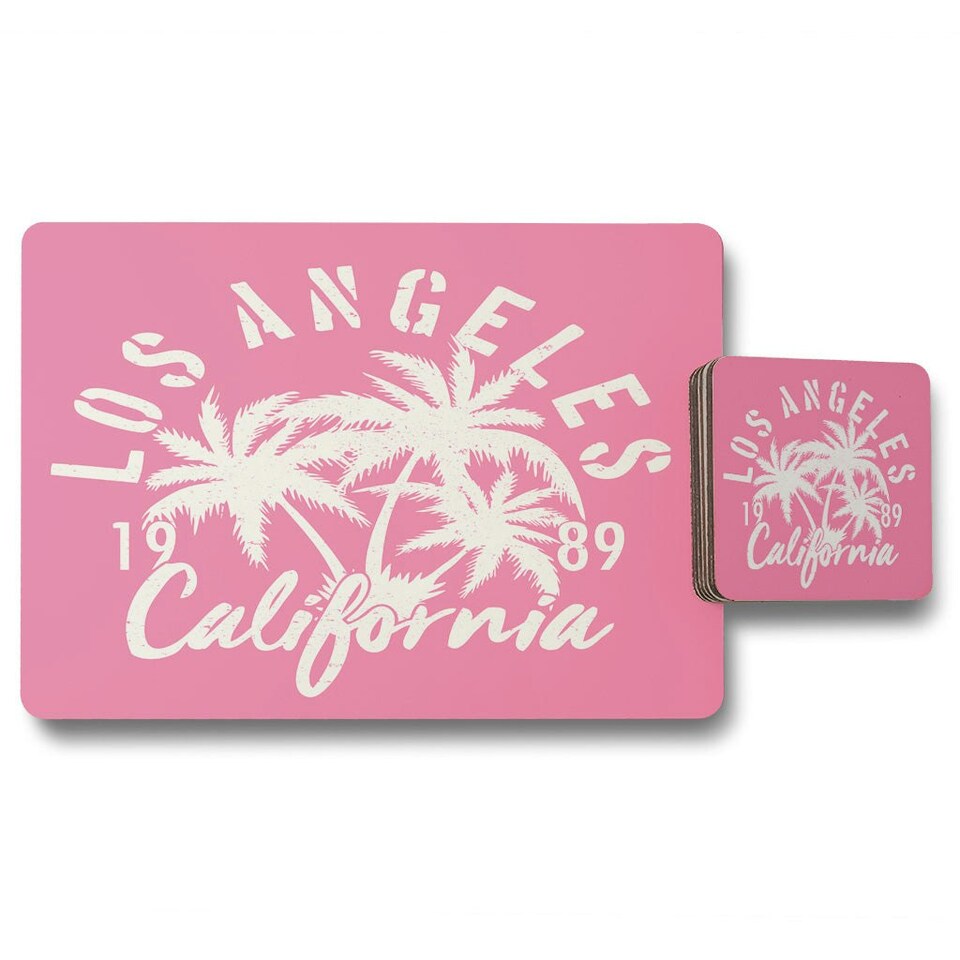 image 1 of Los Angeles California (Placemat & Coaster Set)
