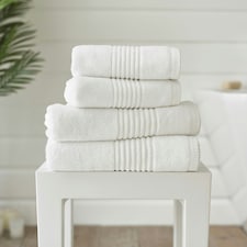 Quik Dri Absorbent Cotton Soft Rapid Drying Towels White | White | Bath sheet