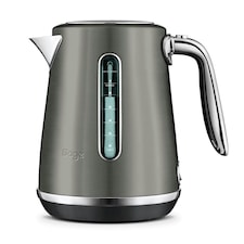 Sage The Soft Top Luxe Quiet Electric Kettle, Fast Boil, Opens Softly, Elegant Design - 1.7 L Capacity, Cordless, 2400 W - Black Stainless Steel