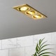 image 2 of BHS Faina 3 Light Adjustable Triple Recessed Spotlight | Gold | Brass | 1