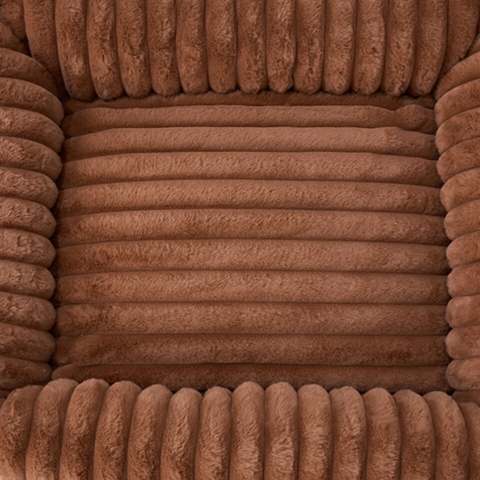 image 1 of Living and Home Soft Dog & Cat Bed,Pet Bolster Bed | Brown | Brown | L | 1
