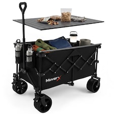 MoverX 200L/150kg 2-in-1 Camping Tabletop Trolley / Table