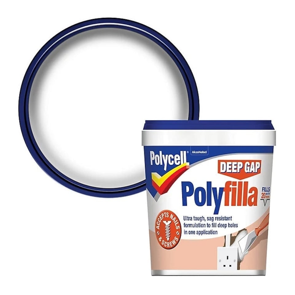 image 1 of Polycell® Polyfilla Grey Ready mixed Filler, 1L
