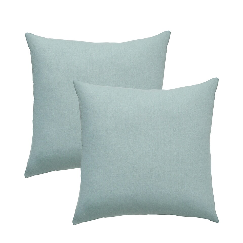 image 1 of BHS Twin Pack of Cushions, Green Green | Green