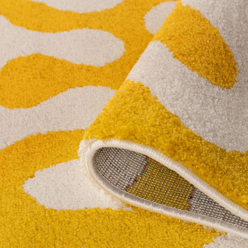 image 1 of The Rugs Joli Collection Abstract Pattern Soft and Dense Pile Living Room and Bedroom Floor Rug