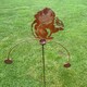 image 2 of Squirrel Wind Rocker Double Bare Metal/Ready to Rust - Steel - W54 x H148.5 cm