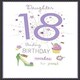 image 3 of Daughter Age 18th Birthday Card