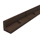 image 1 of Flexible Lawn Edging Brown 1.2m x 6