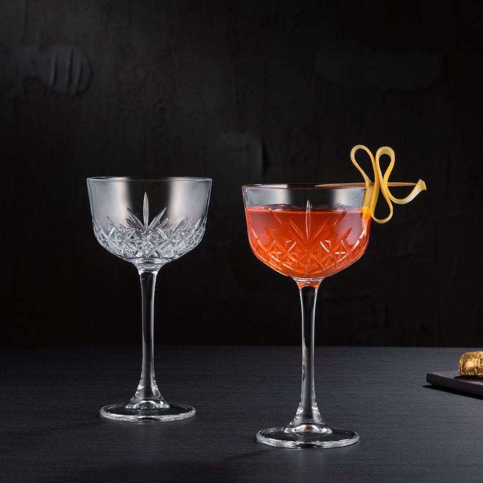 image 1 of Pasabahce Timeless Cocktail Goblets 160ml | Clear | 8
