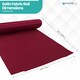 image 2 of Satin Fabric Roll, Silky & Shiny, Soft Polyester Roll - 29cm x 20m