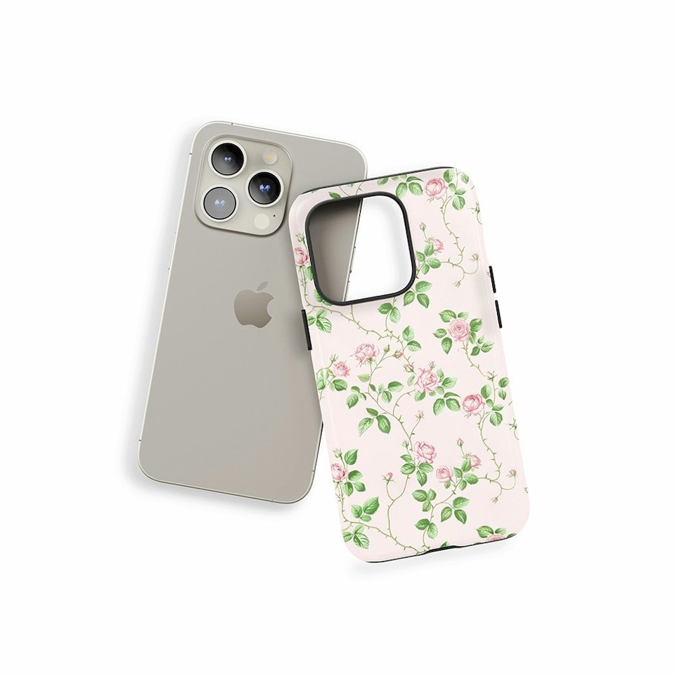 image 1 of Rose Bush Phone Case | Pink | Galaxy S25
Tough | Galaxy S25
Tough