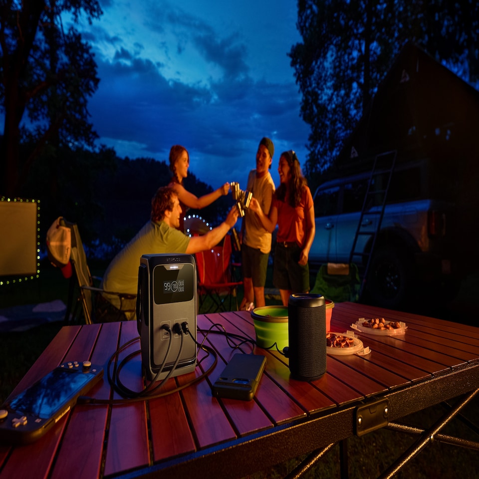 image 1 of EcoFlow TRAIL 200 DC Portable Power Station with 192Wh capacity