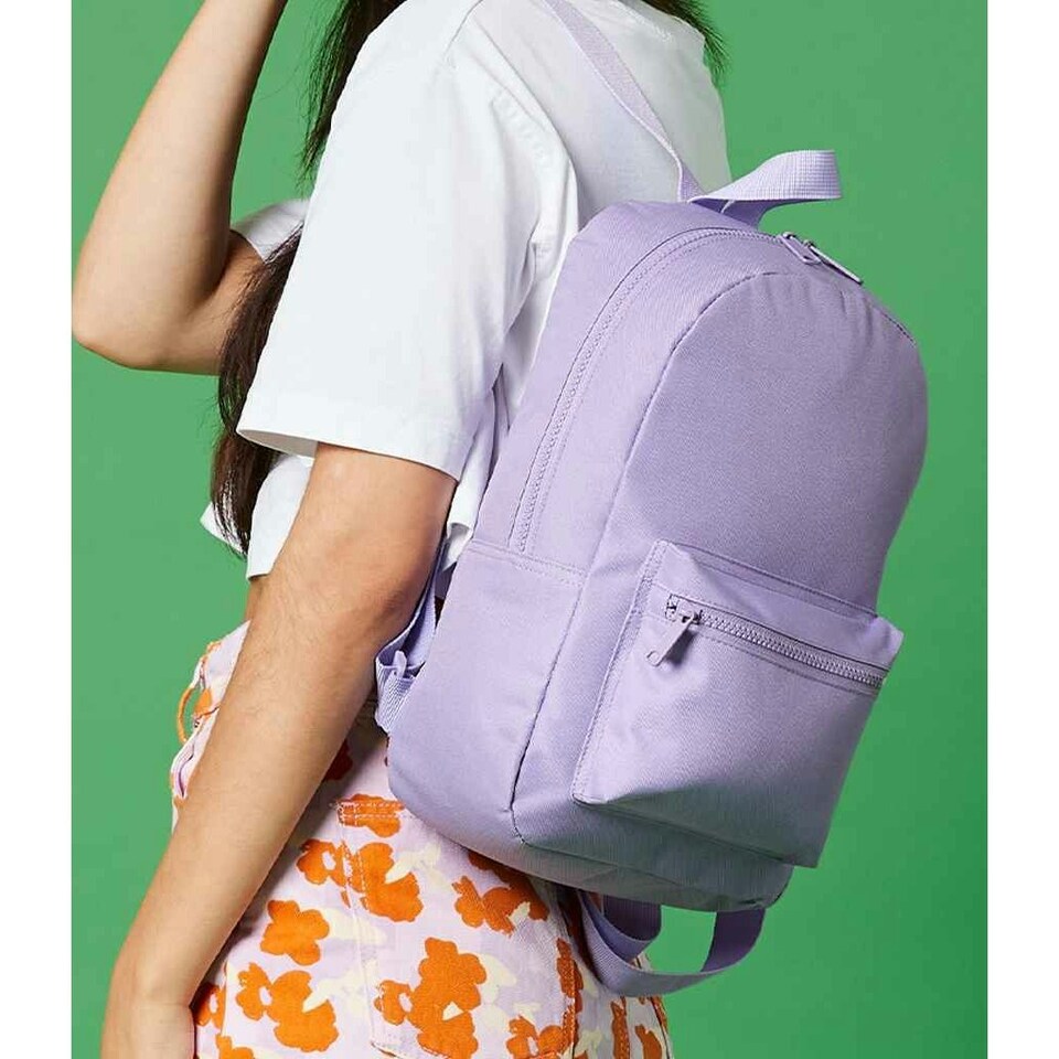 image 1 of Bagbase Essential Fashion Mini Backpack - Lavender - One Size