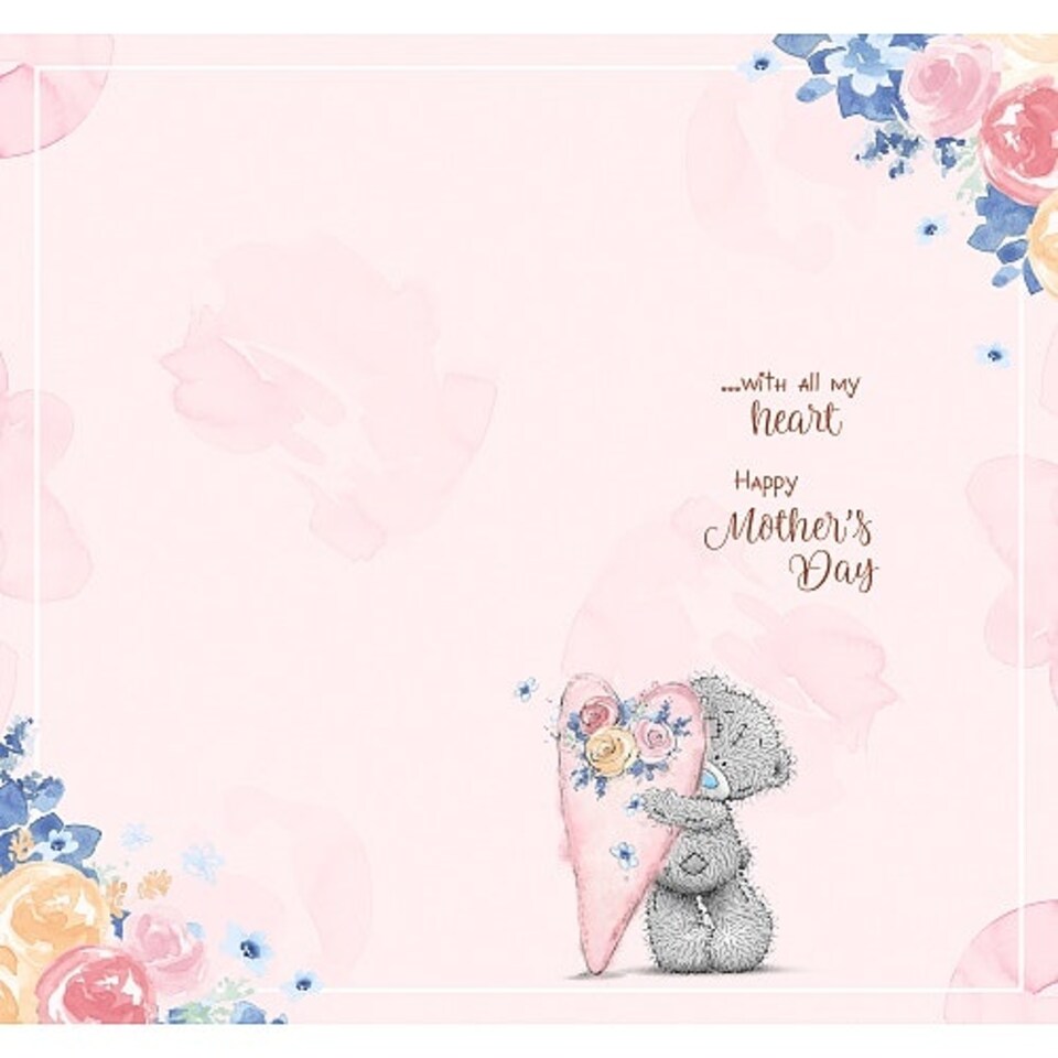 image 1 of I Love You Mum Tatty Teddy And Big Heart Mother's Day Card
