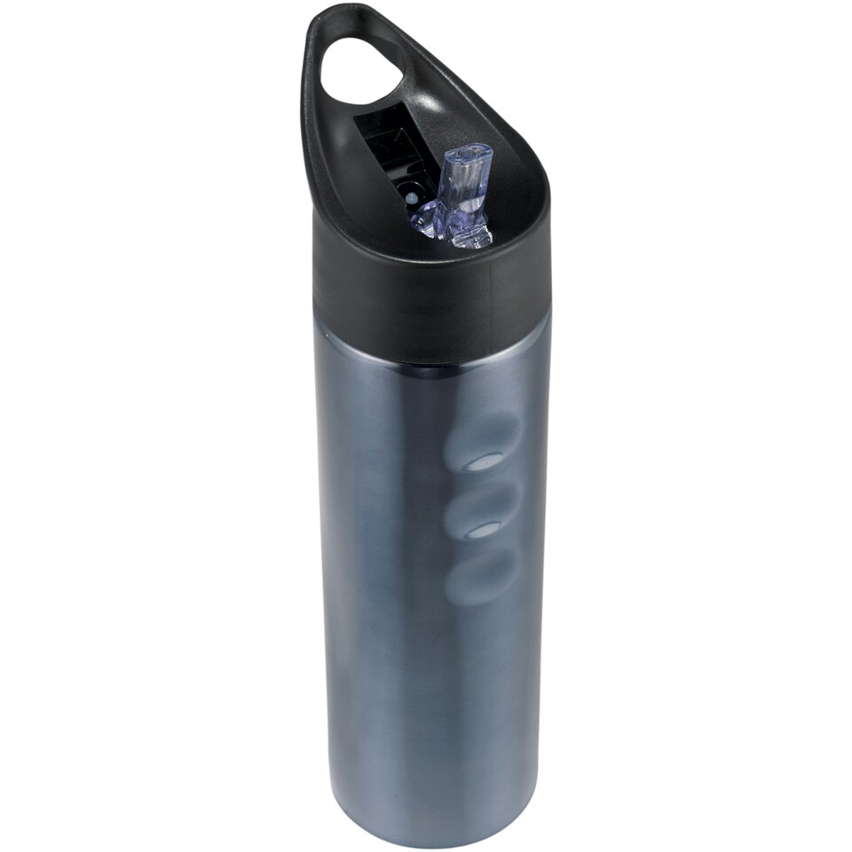 Bullet Trixie Stainless Sports Bottle - Titanium - 26.5 x 7.3 cm