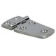 image 3 of Polished Door Hinge Stainless Steel 76mm x 38mm 316 Marine Cabin Hatch Silver
