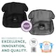 image 7 of Lynmark Potty Training Car Seat Protector Cover with Middle Buckle Hole | Black | Grey | Universal | 2