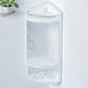 image 1 of Showerdrape Breeze Corner Bathroom Cabinet Storage Unit | White | 1