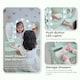 image 5 of Teamson Kids Heart-Shaped Play Vanity Table with LED Lights, Triple Mirror, Stool & Storage Drawers, Sage Green | Green