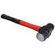 image 2 of 3lb Lump Hammer / Mini Sledge Hammer Mallet Fiberglass Handle TE320