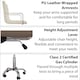 image 6 of Vida Designs Calbo Office Chair Computer Desk Table Chair, Beige