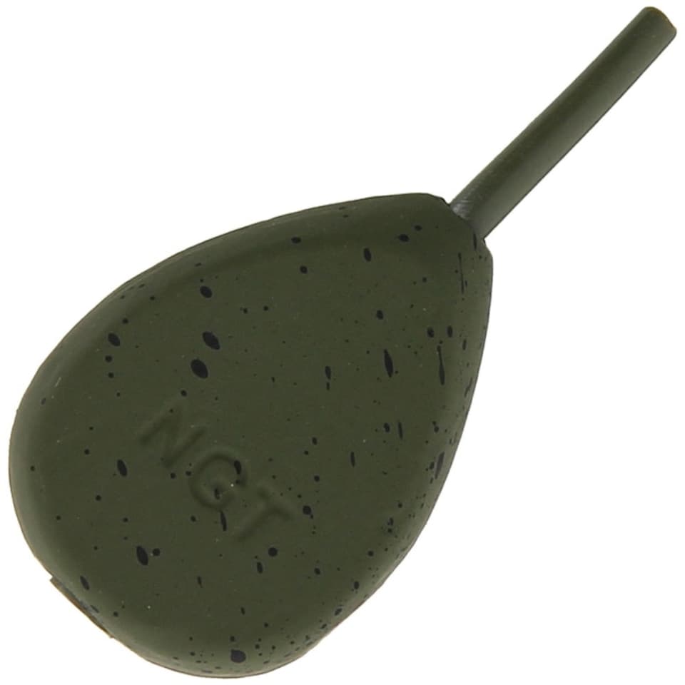 image 1 of NGT 2oz In-line Flat Pear Leads - Dark Green
